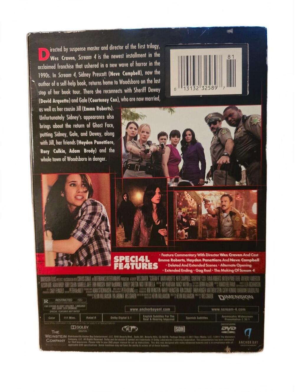 Scream 4 DVD - Picture 2 of 3